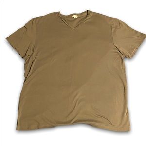 Grey Calvin Klein soft cotton v-neck T-shirt (Size-XXL)